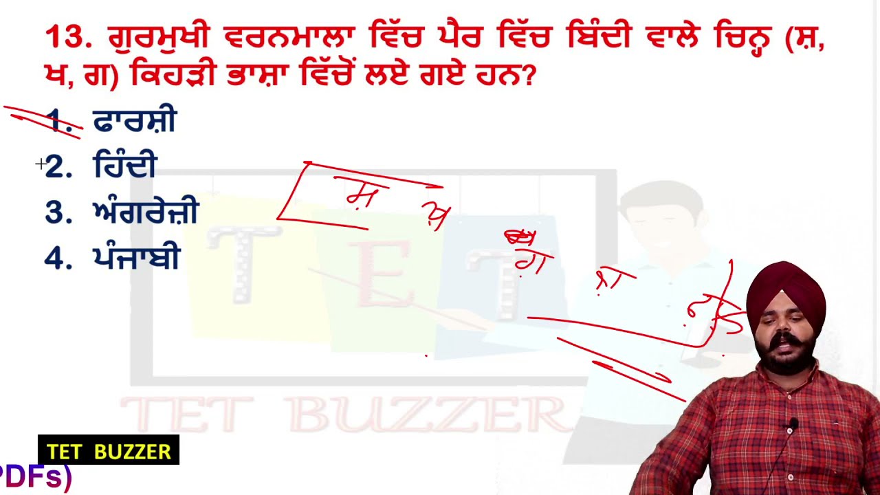 Punjabi (ਵਿਆਕਰਨ) Practice Set-20| NTT 8393| Supervisor 112| ETT 6635| PSTET| TET BUZZER