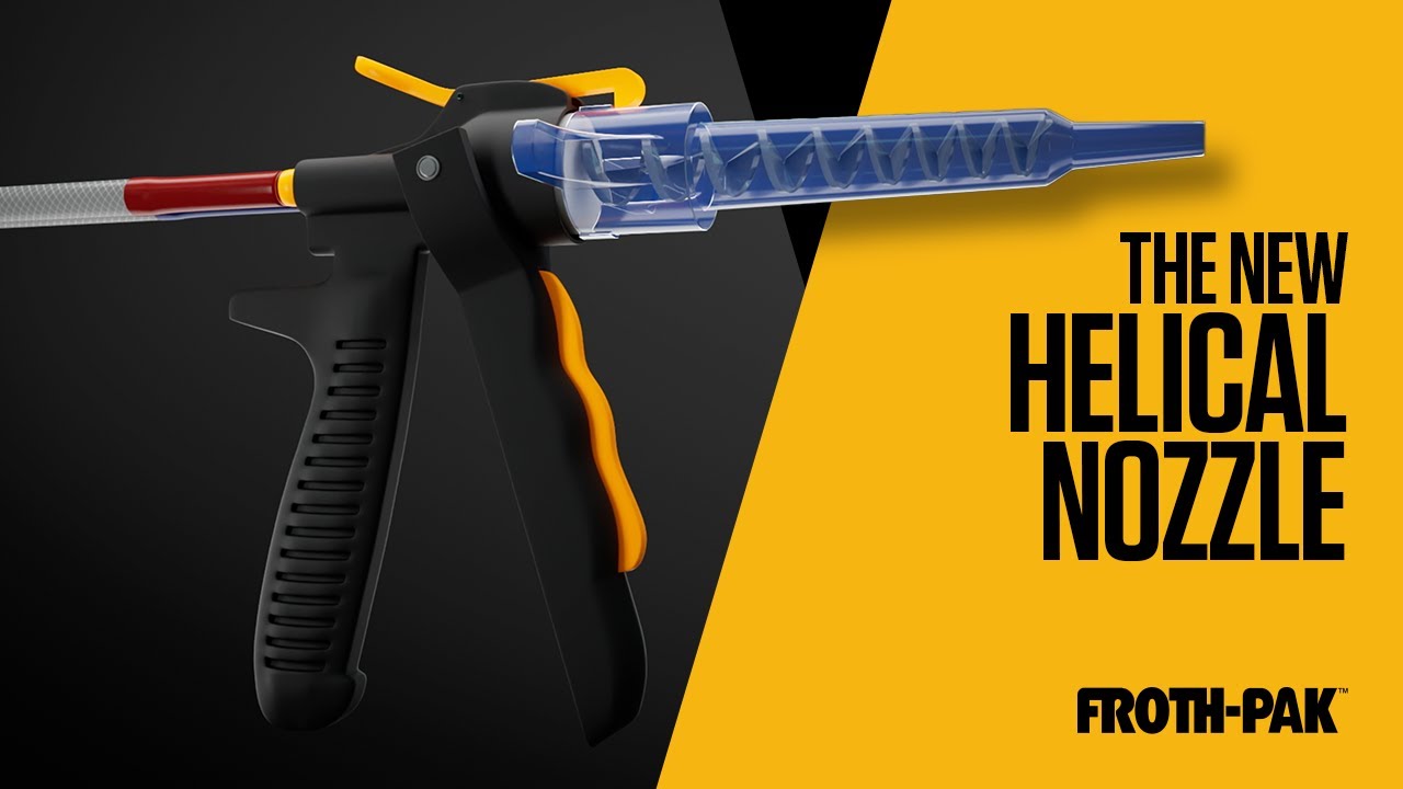 Froth Pak™ Helical Nozzle: The Shape of Innovation