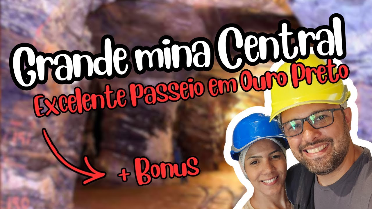 EXPLORAMOS a MINA de OURO de OURO PRETO | EP. 010