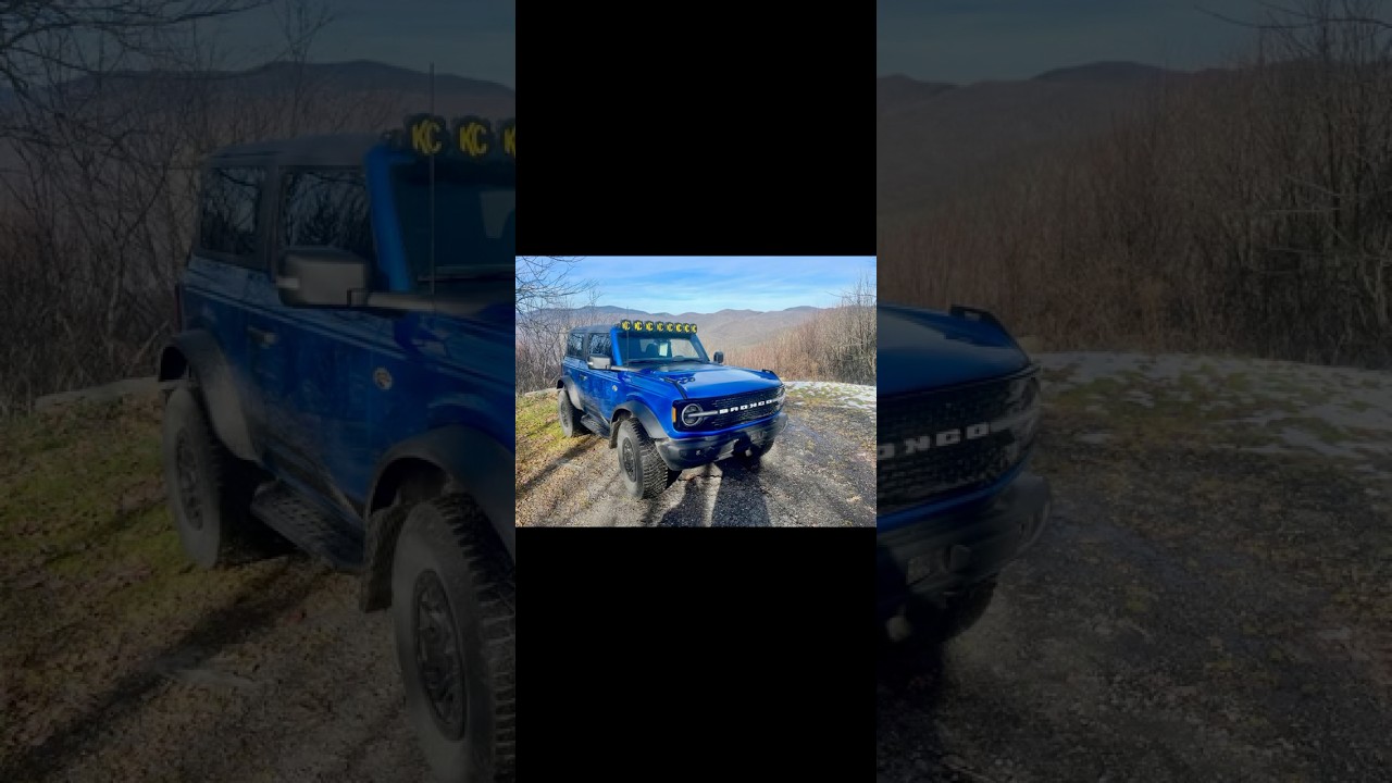 2023 ford bronco wildtrak 2.7 ecoboost flowmaster American thunder axle back exhaust cold start