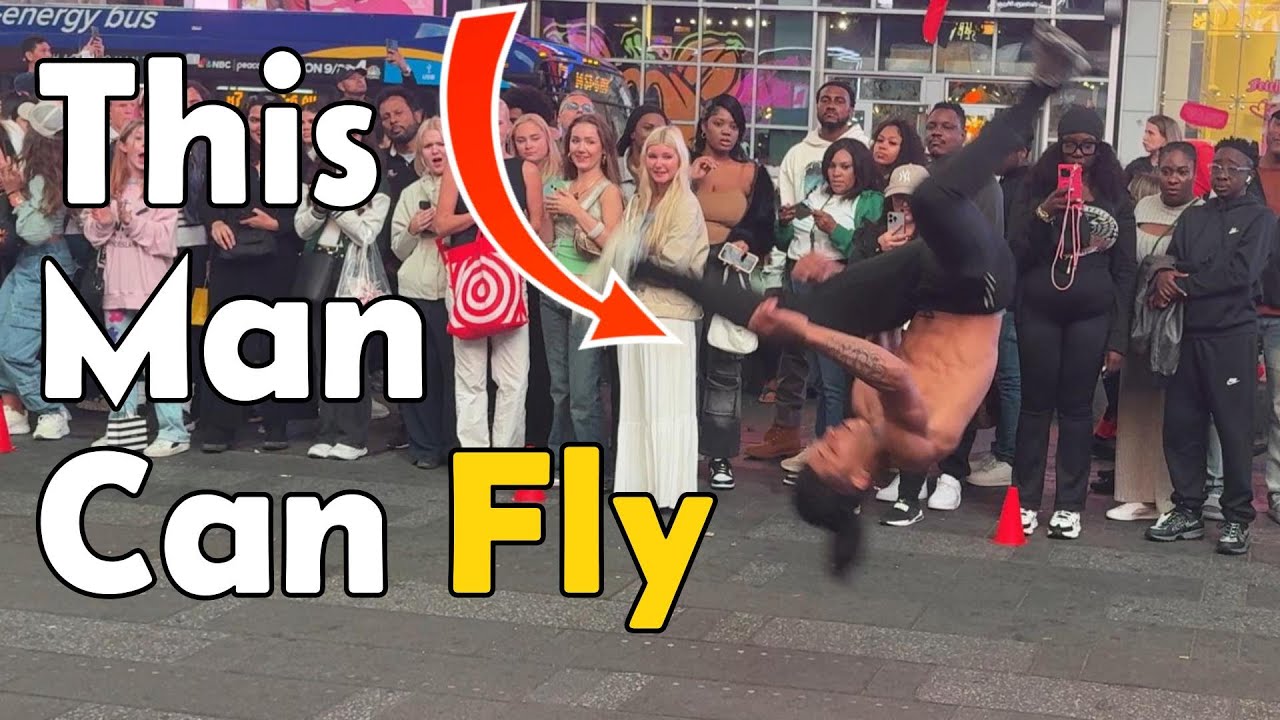 Time Square's MOST AMAZING Street Performer!