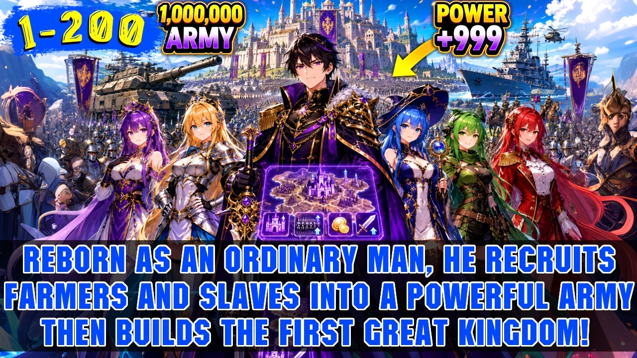 🔥In Another World, He Uses Modern Knowledge to Recruit Serfs, Build an Army, and Found His Empire!