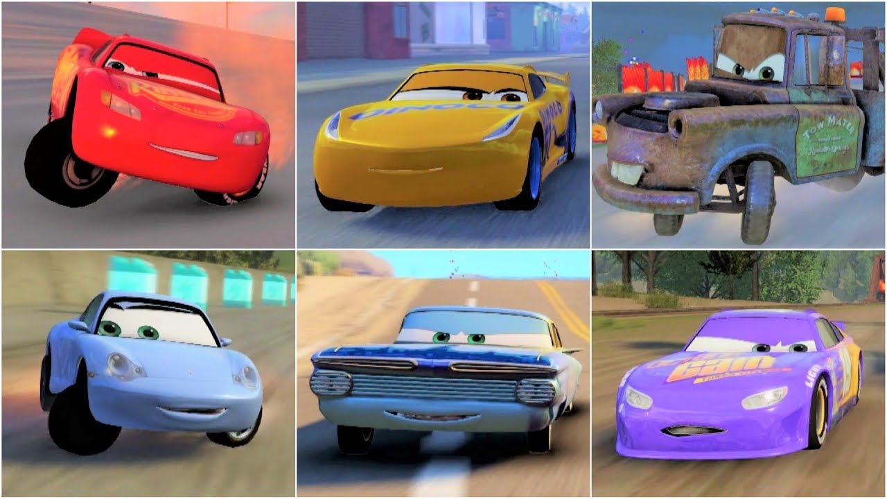 Cars 3: Driven to Win All Best Lap Challenges Gameplay HD