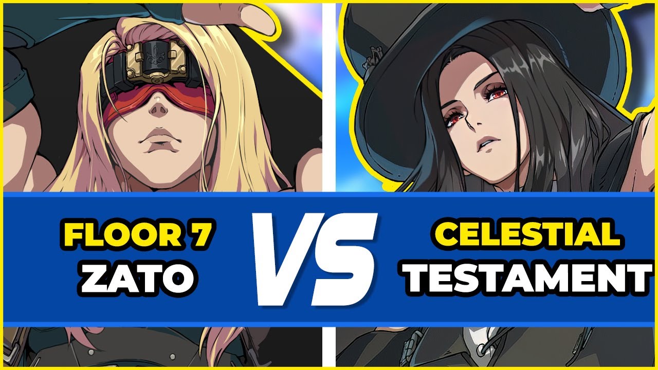 GGST Floor 7 ▶ Zato vs Testament . Guilty Gear Strive Low Level Gameplay ギルティギア