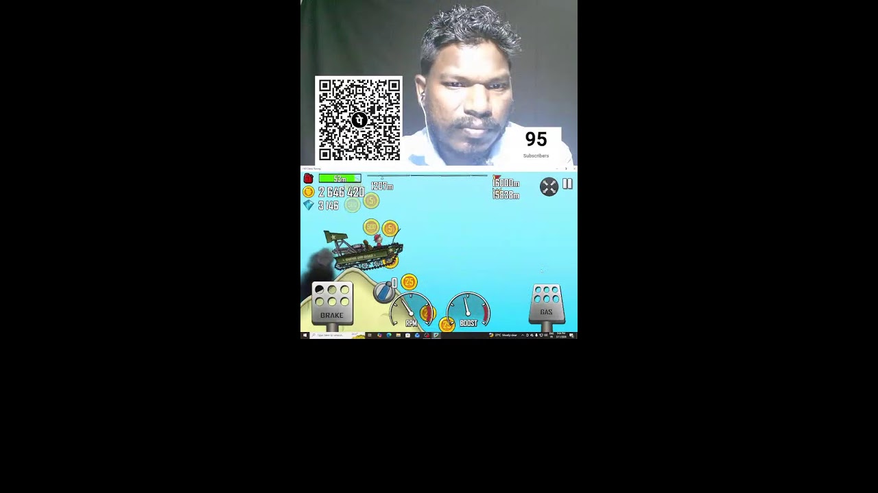 Hill climb racing games live streaming #bgmi  #livestream #shortvideo #hillclimbracing #gaminglife