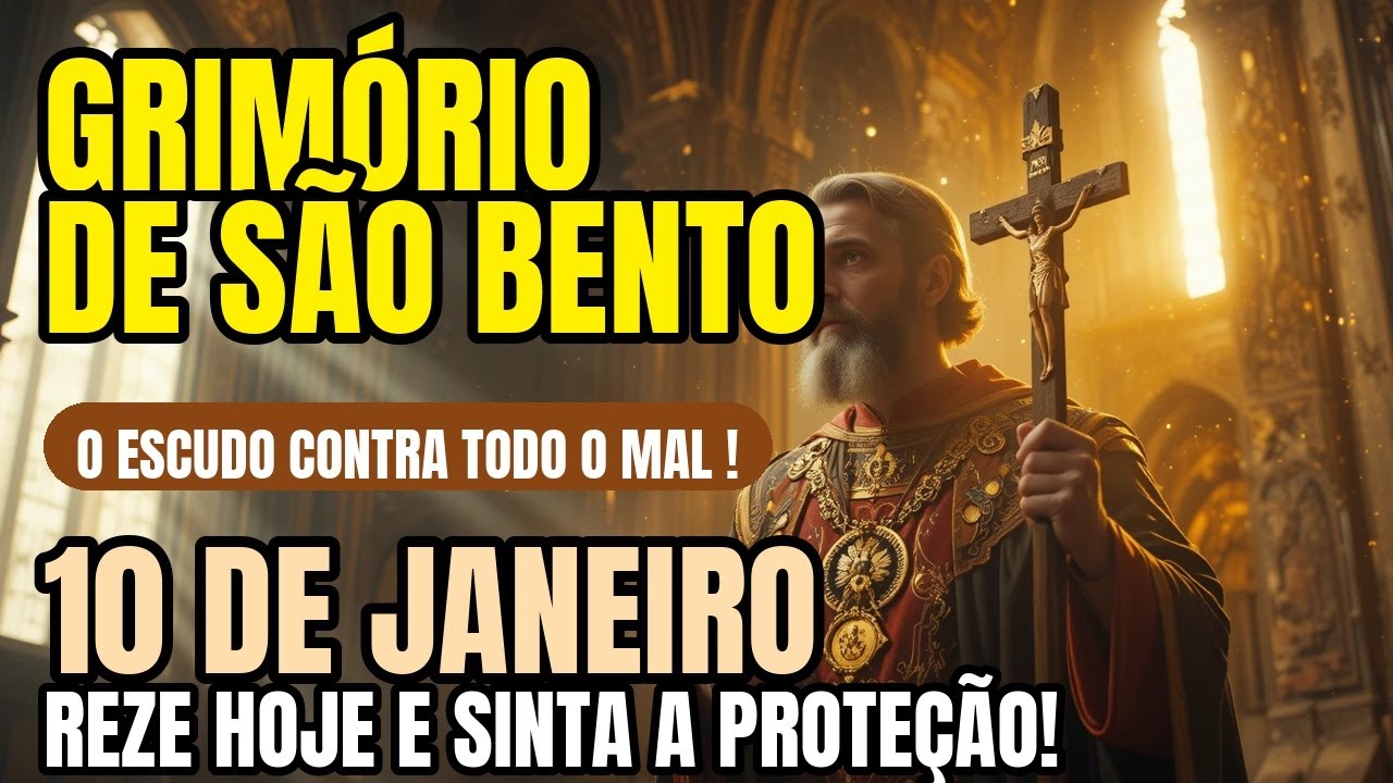 📿 ORAÇÃO DAS 12 PALAVRAS DE SÃO BENTO PARA MILAGRES QUE PARECEM IMPOSSÍVEIS