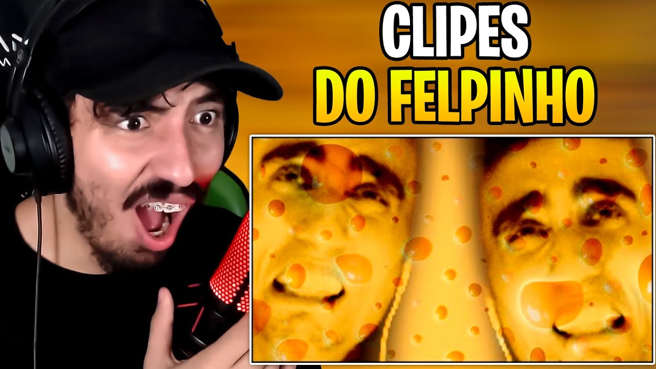 MORRI DE QUEIJO 🧀 | melhores momentos de live - Felps | Leozin React