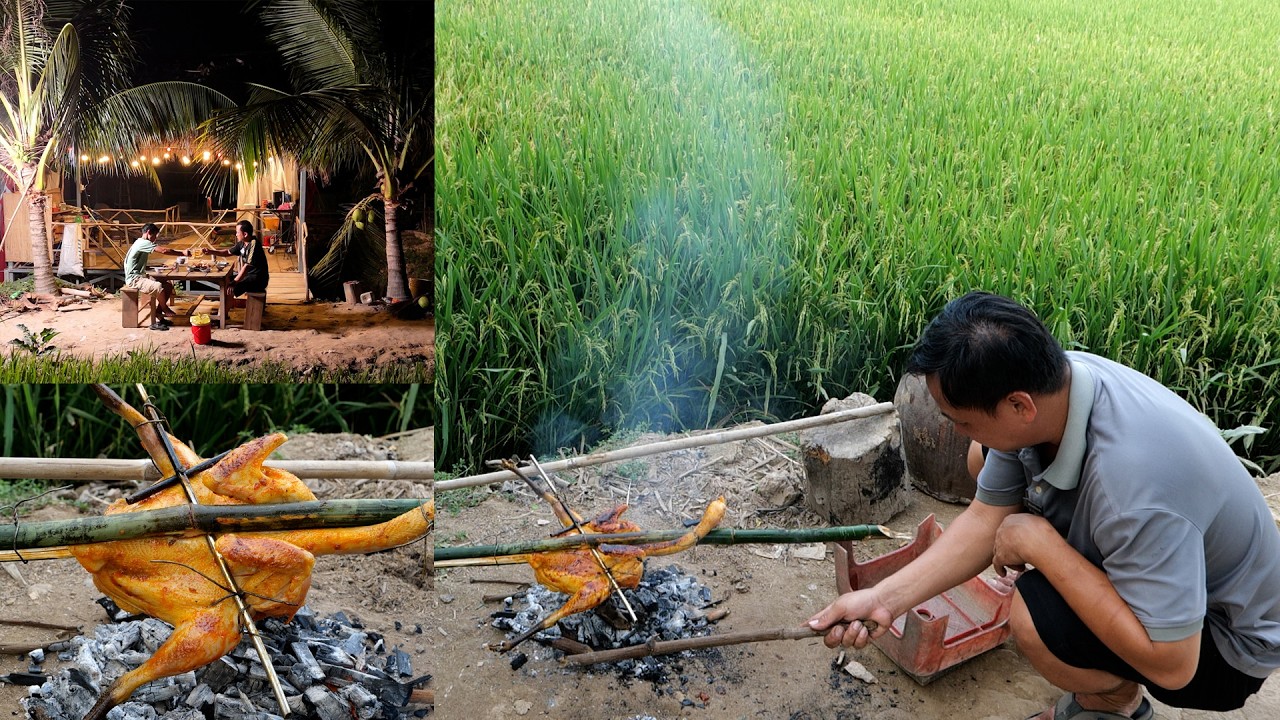 Gà Nướng Sả Tế Dân Dã Thơm Ngon Ở Miền Tây