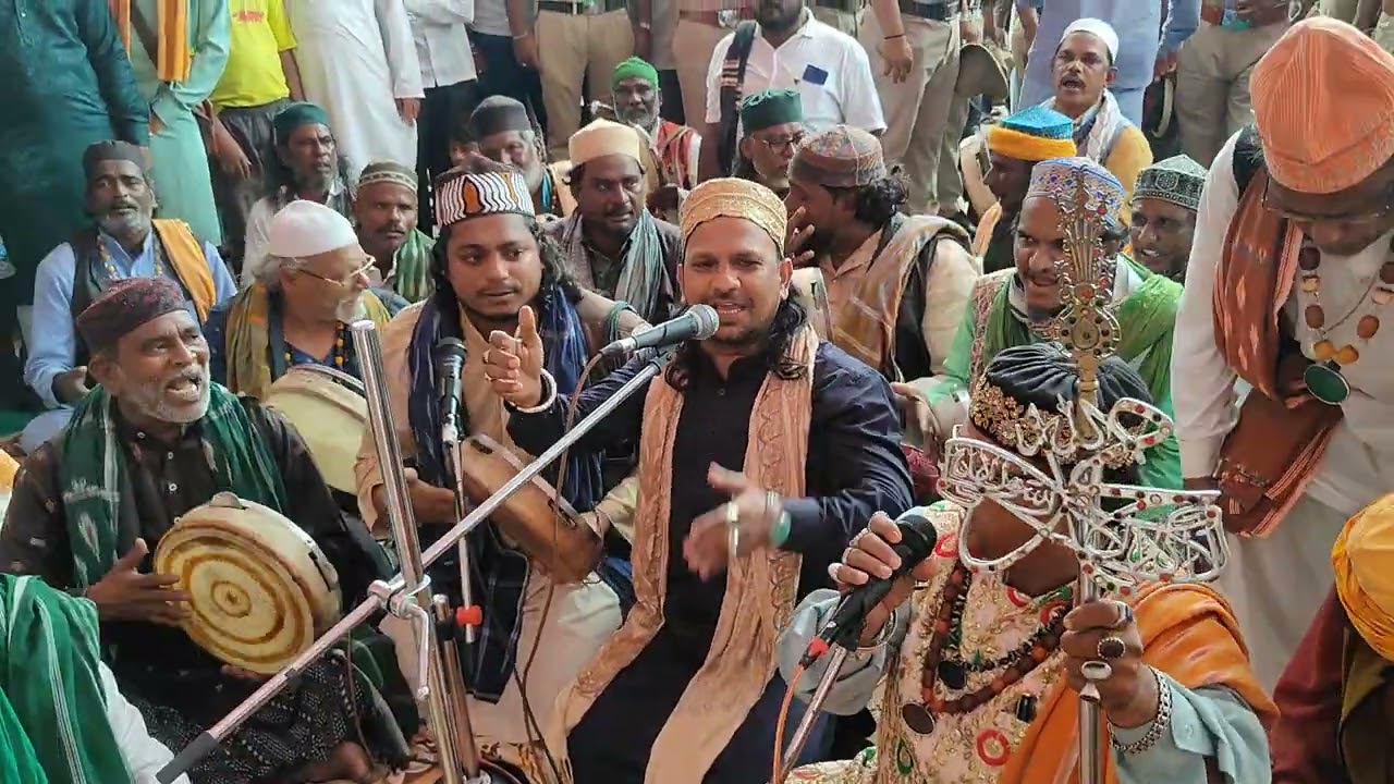 URS Sharif Bargah Hazrat qadeer allaha rh  halkatta Shareef Wadi #