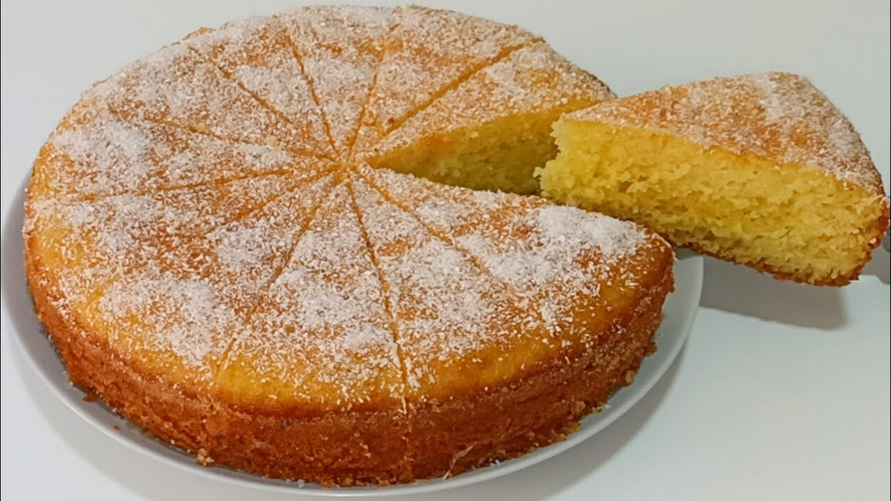 بسبوسة الياغورت السريعة ب 2 بيضات سهلة التحضير بسيرو خطير👌 مستحيل تجربيها بهاد الطريقة ومتعوديهاش