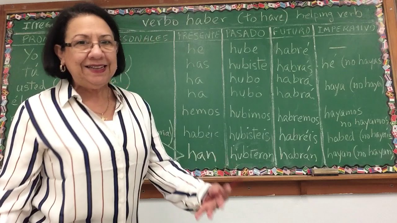 Verbo haber - conjugación