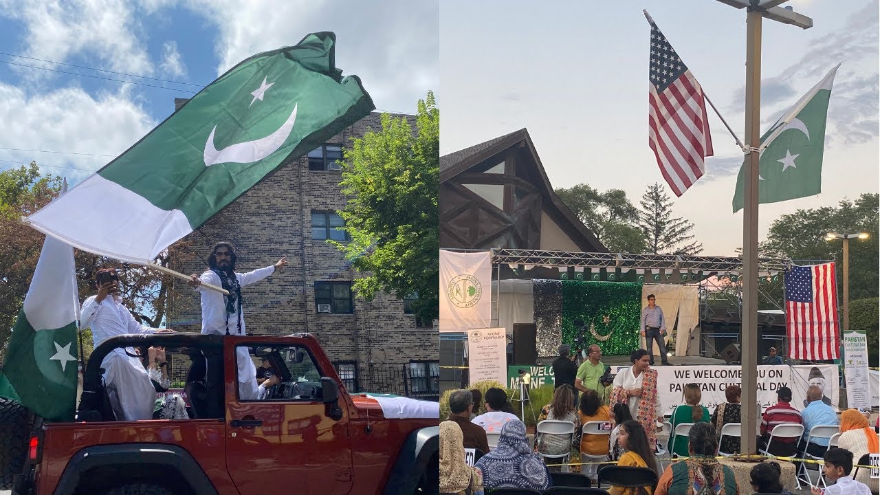 14th August Celebration in Chicago | Pakistani Milli Naghmay | Pakistani Folk Song