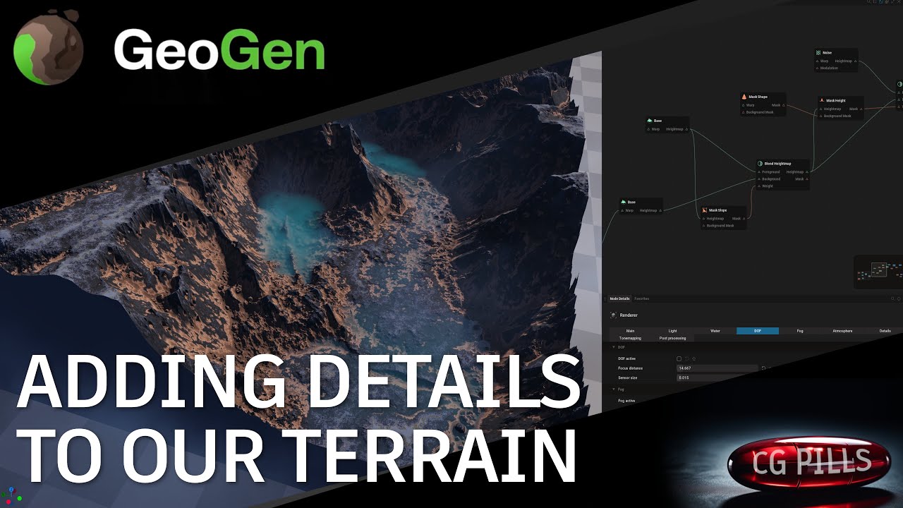 JangaFX GeoGen - Free Courseware : Adding details