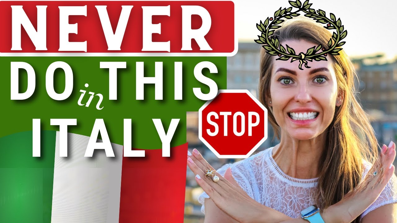 HOW TO BEHAVE IN ITALY: 10 Things you should NEVER DO when you go to Italy. Italian Etiquette