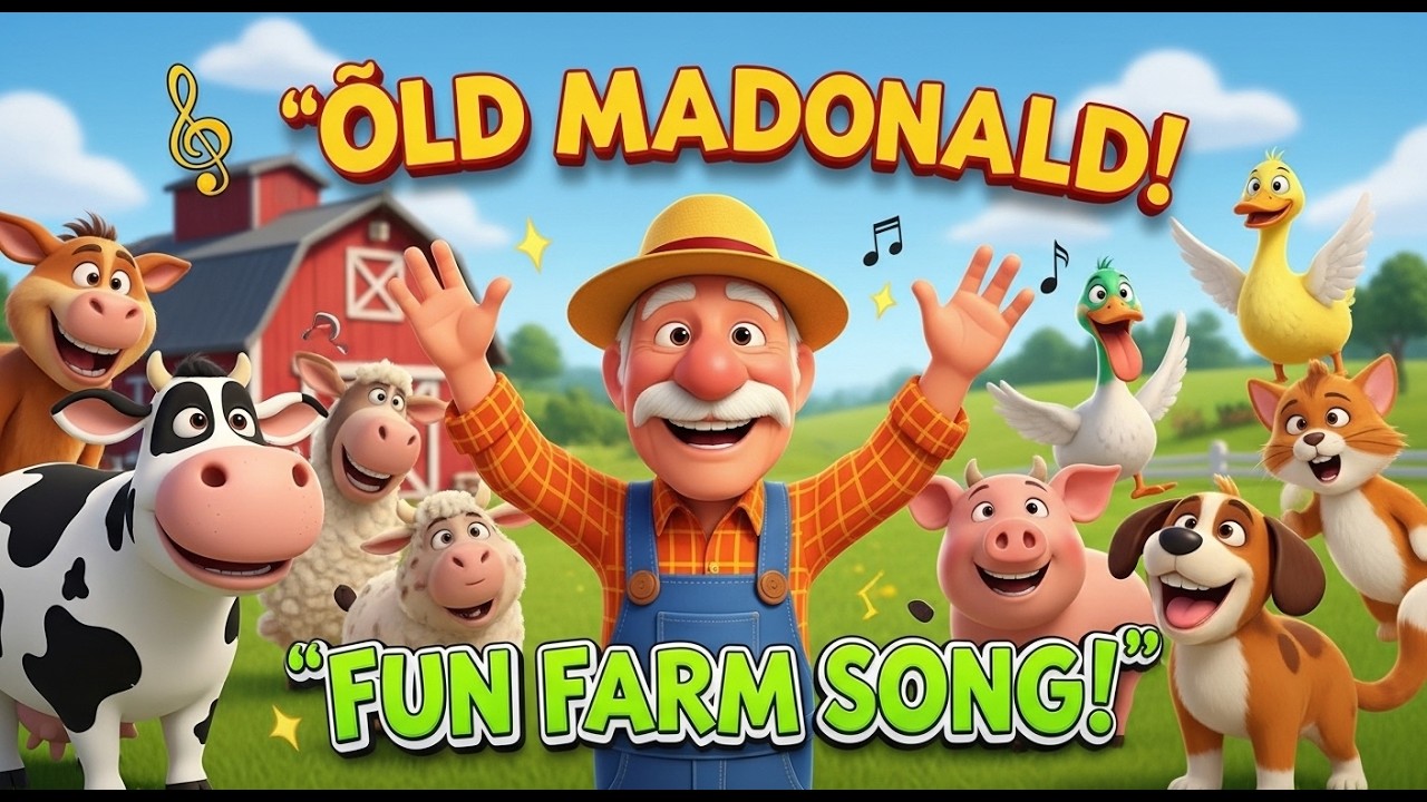 Old MacDonald Had A Farm + Top Toddler Songs Compilation | TIKI FUN KIDS