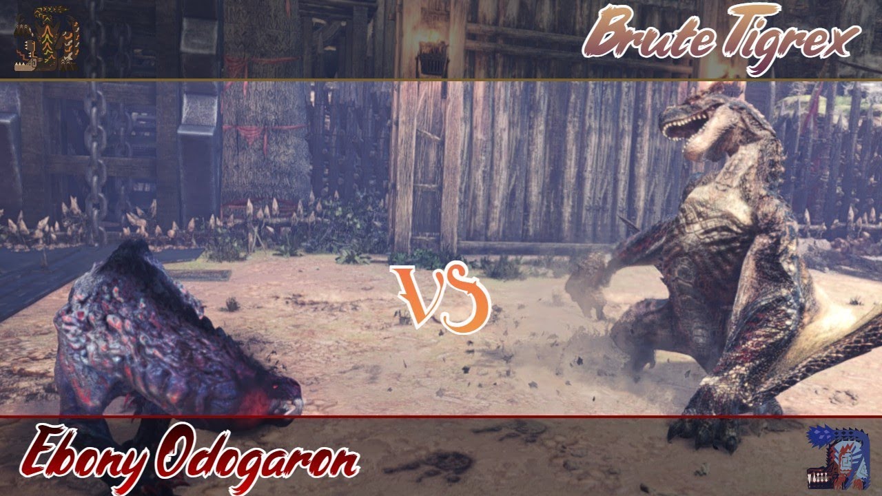Brute Tigrex VS Ebony Odogaron (FULL FIGHT TURF WAR) | Tournament