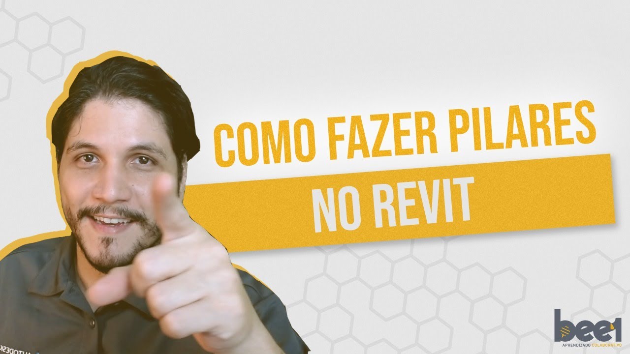 Como modelar pilares no Revit