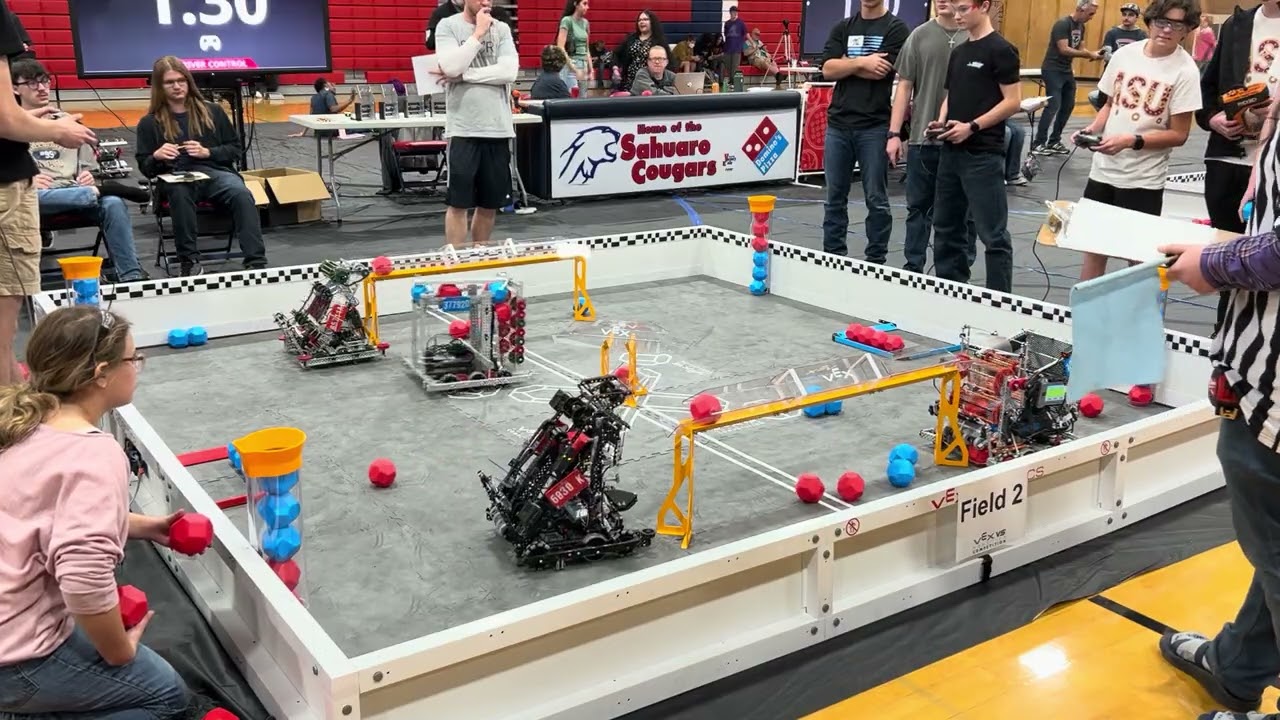 VRC Push Back: Sahuaro Qualifier R16 #5-1