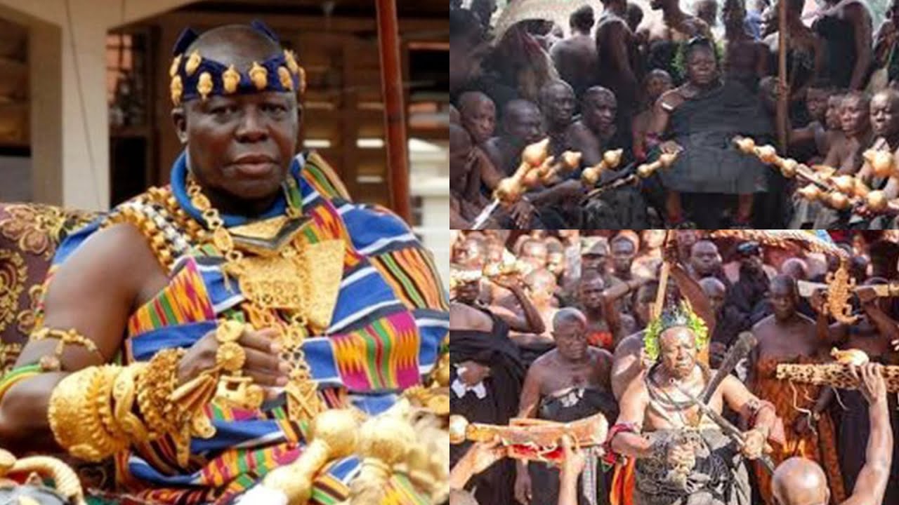 Manhyia palace Fontomfrom and Kete Group with the Greate