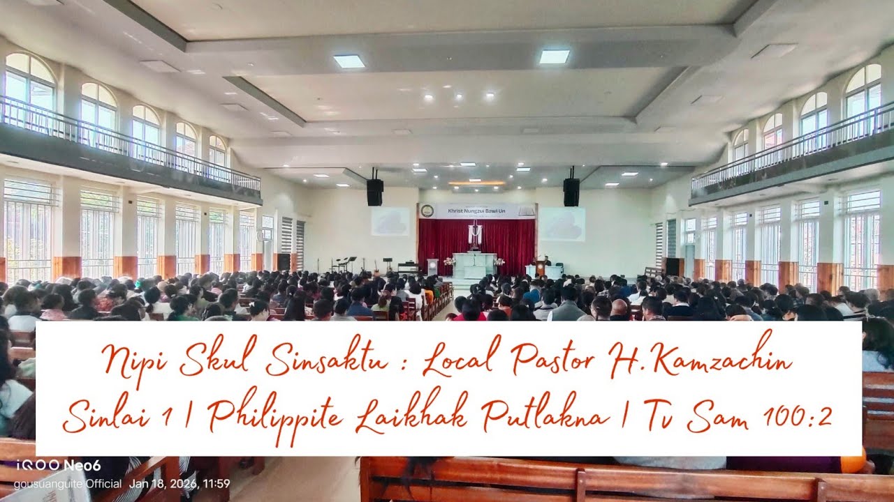 Nipi Skul Sinsaktu • Sinlai 1 | [Jan 18, 2026]