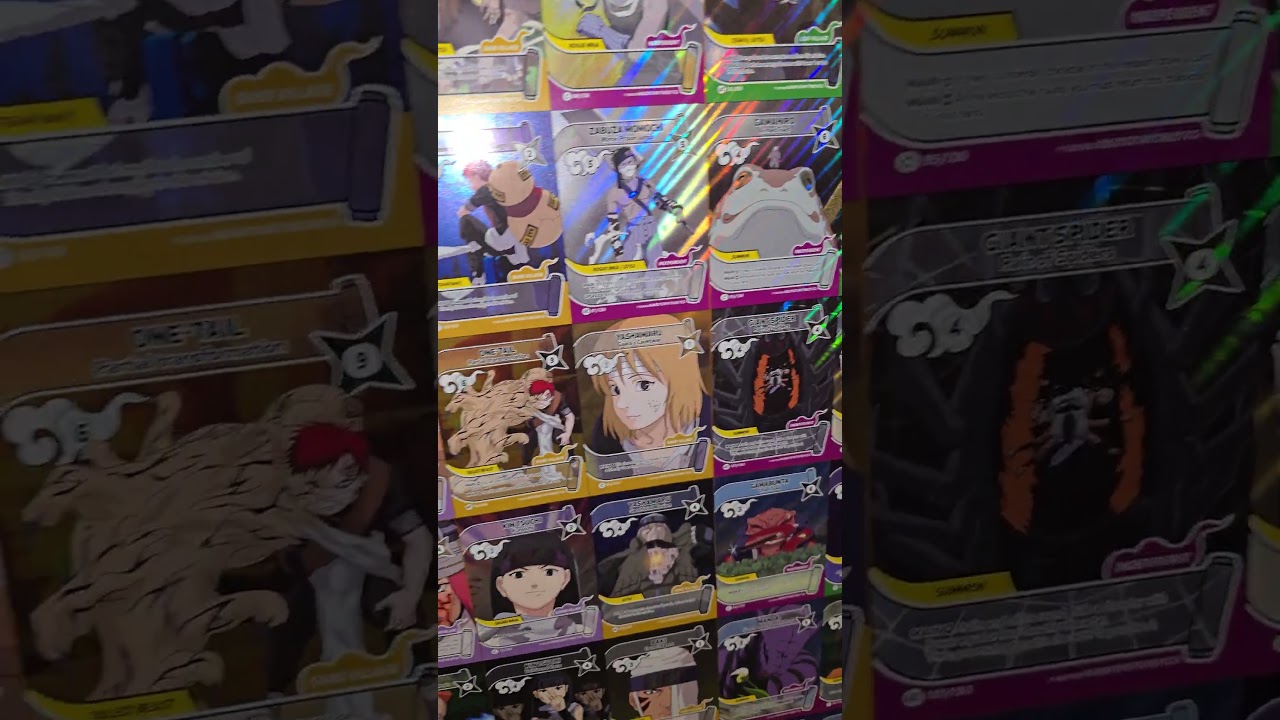 New Naruto Mythos TCG #anime #tcg #narutotcg