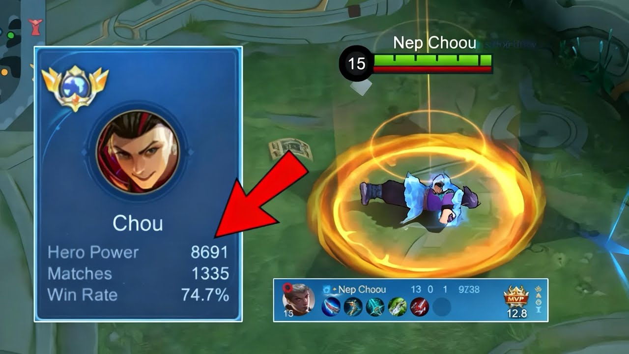 TOP GLOBAL&lsquo;&rsquo;ECHO&rsquo;&rsquo;CHOU NO CUT, NO EDIT FULL TUTORIAL GAMEPLAY IN HIGH RANK!!
