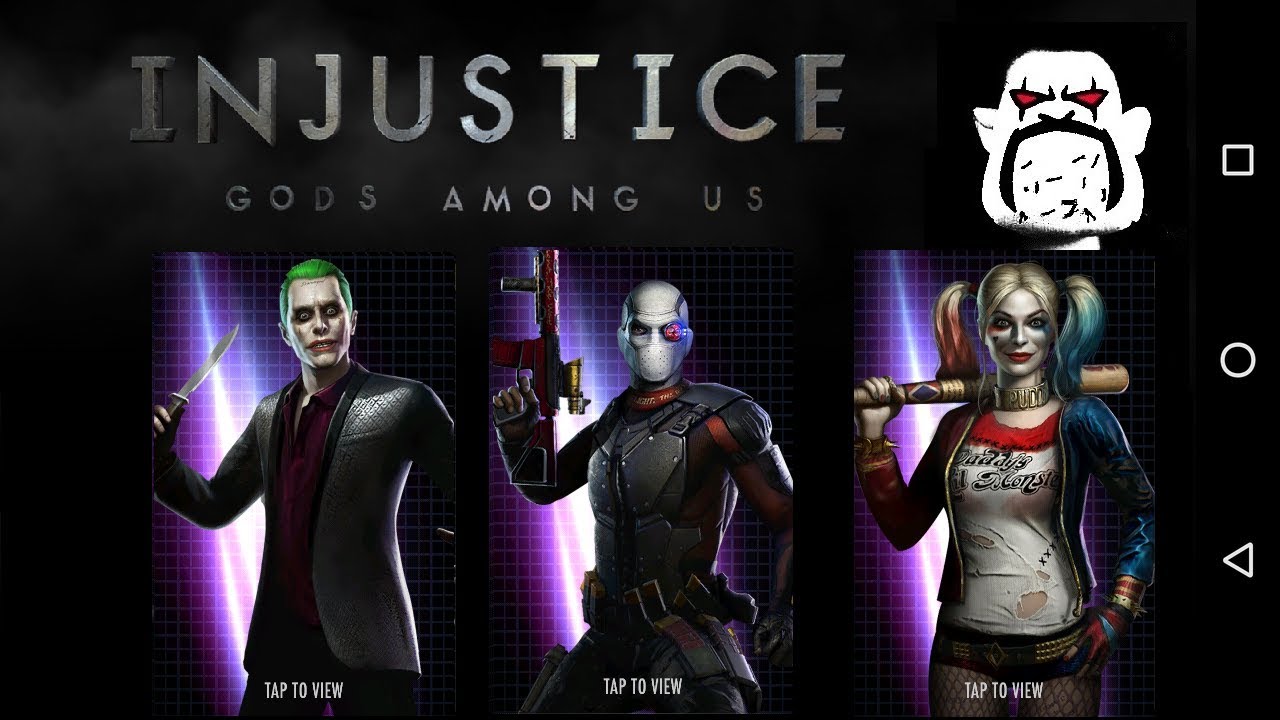 Suicide Squad: Injustice GAU (1200) Harley Quinn, The Joker, and Deadshot