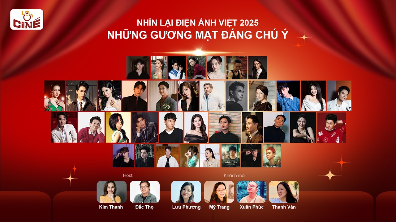 Dàn diễn viên Mưa đỏ, Tử chiến trên không, Doãn Quốc Đam và các diễn viên nổi bật 2025