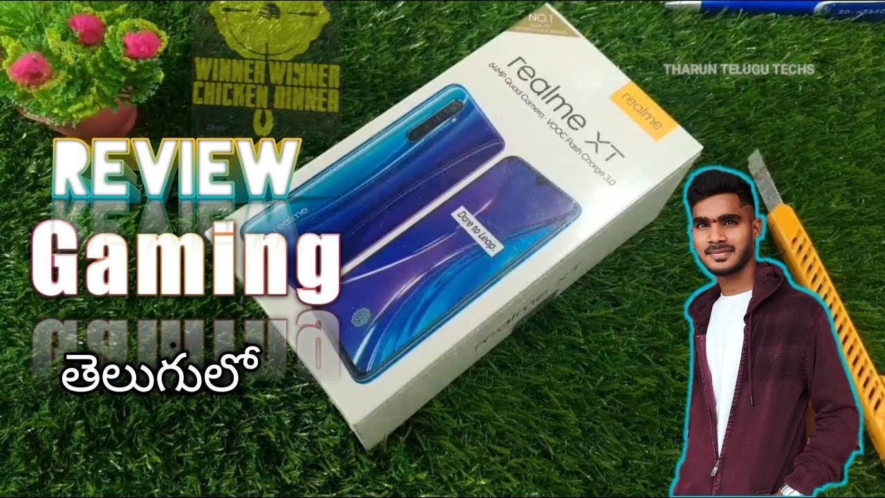 Realme XT Gaming Review Telugu 🔥|| Realme XT Pubg game play