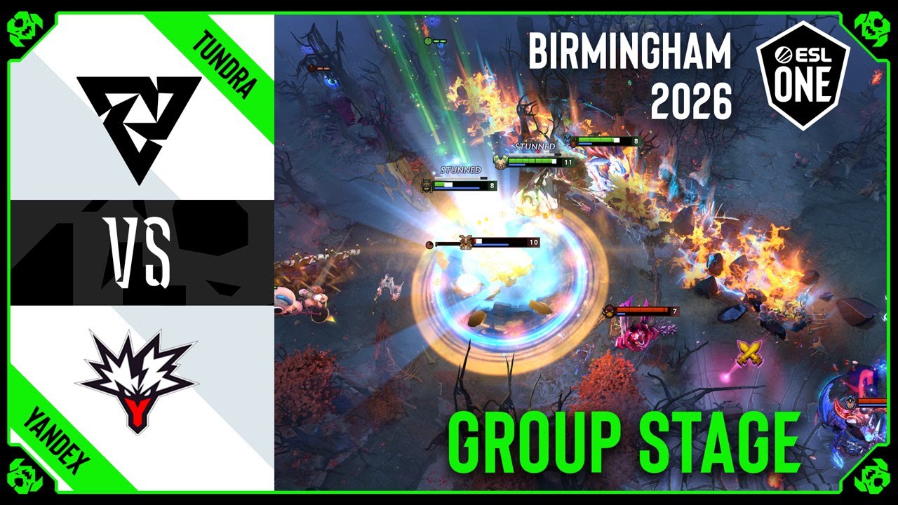 TUNDRA vs YANDEX - HIGHLIGHTS - ESL One Birmingham 2026