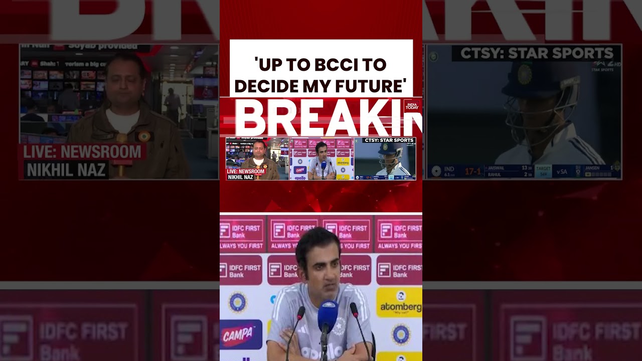 'Up to BCCI to Decide My Future': Gautam Gambhir | 