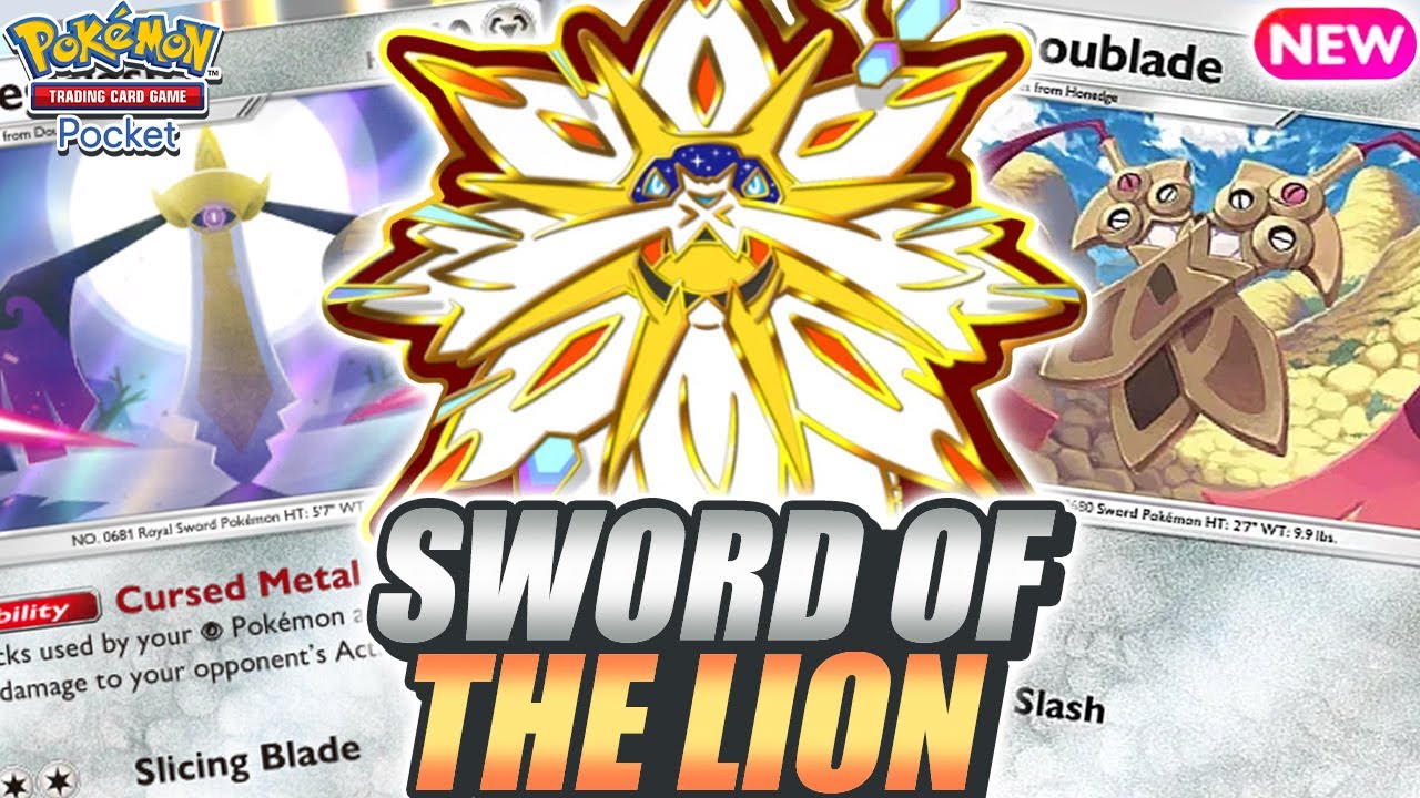 180 DMG SOLGALEO ! AEGISLASH Buff is Amazing in Ranked ! – Pokemon TCG Pocket