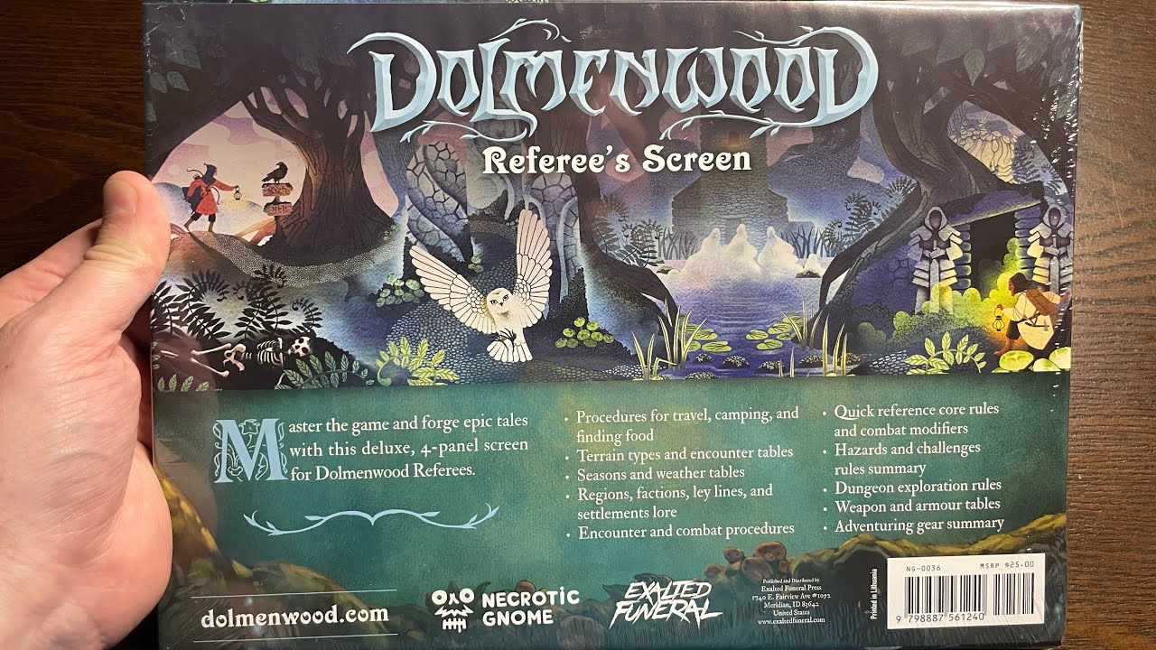 Экран судьи Dolmenwood