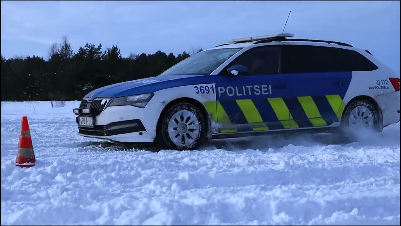 Estonian police cars FPV