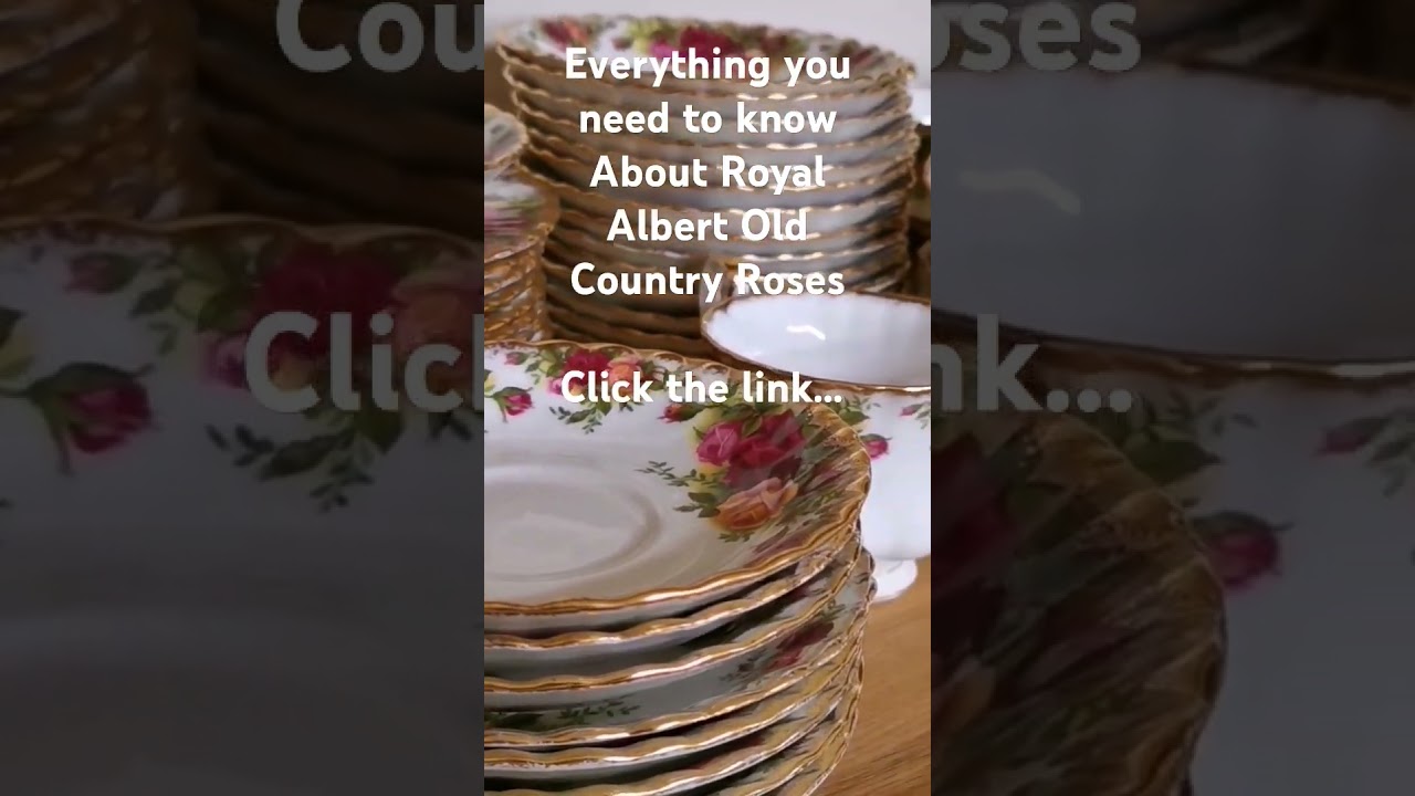 Royal Albert Old Country Roses China #royalalbert #oldcountryroses