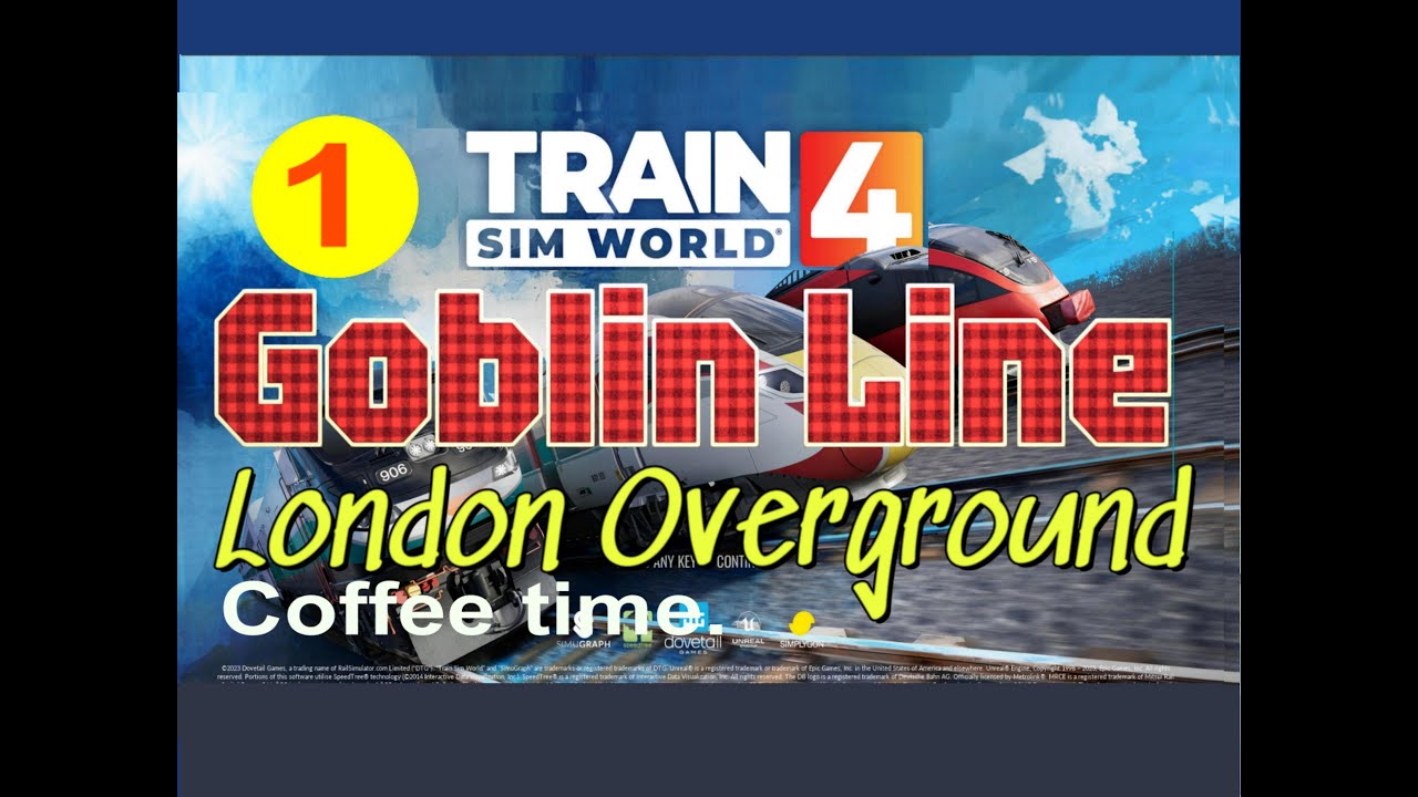 TSW4. London Overground, Coffee at Barking.