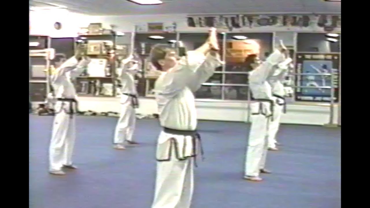 Black Belt Testing and Competition 1987