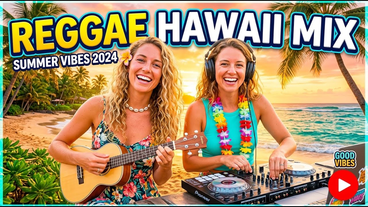 Hawaiian Reggae Paradise 🌴 Smooth Island Reggae for Relaxing and Good Vibes