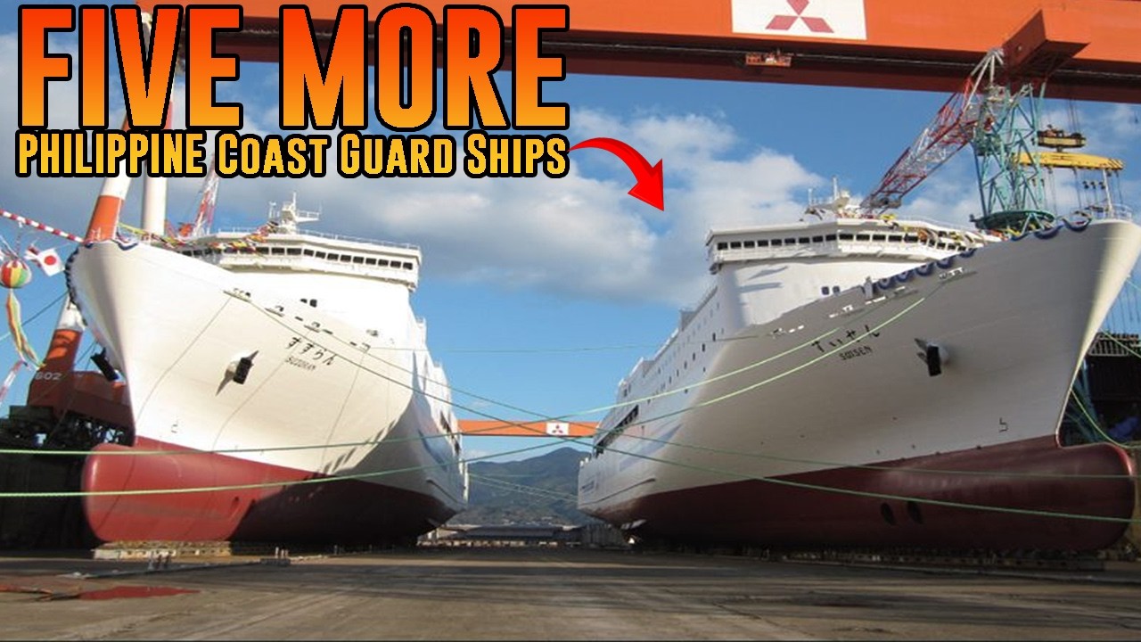 Japan Builds Five More Mega Ships for Philippine Coast Guard | 5 New 97m MRRVs Approved