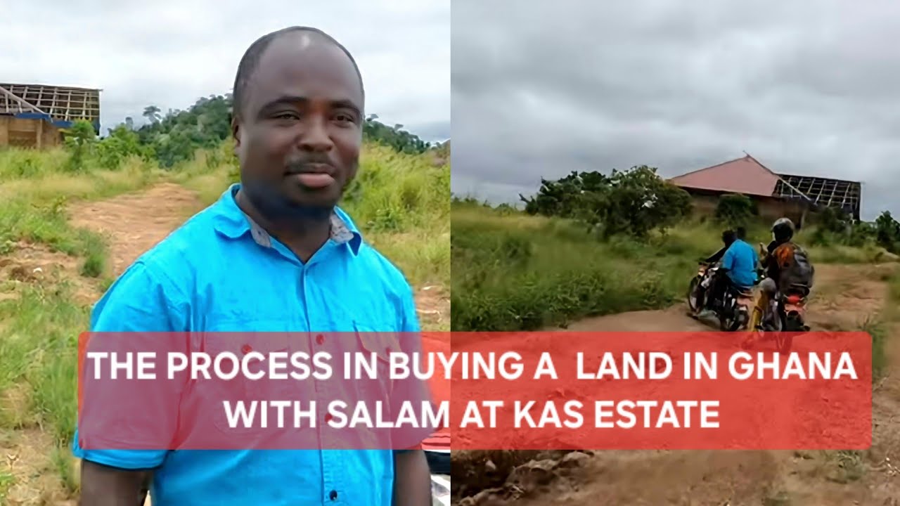 PT1 BUYING A LAND FOR A NEW PROJECT || BUILDING IN GHANA