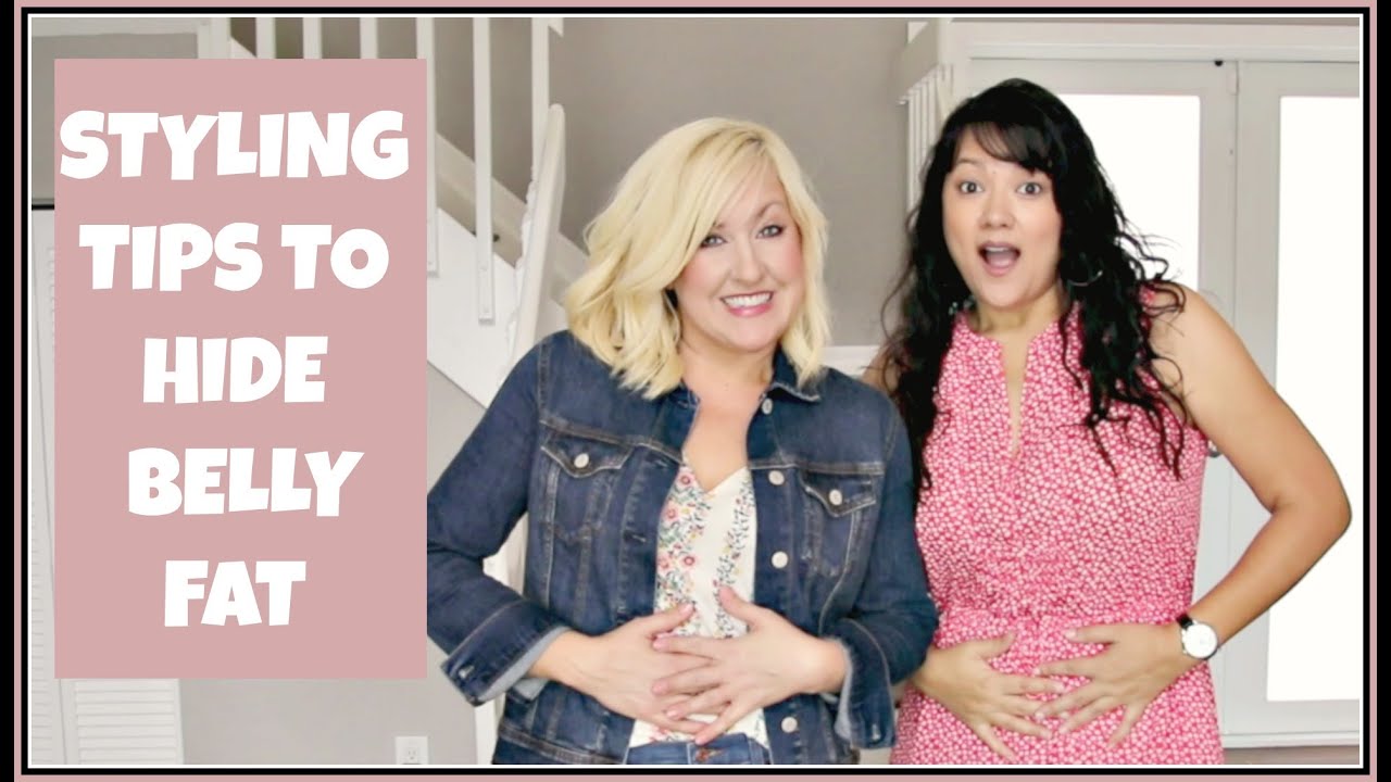 Styling Tips to Hide Belly Fat | Dressing For Your Body Type