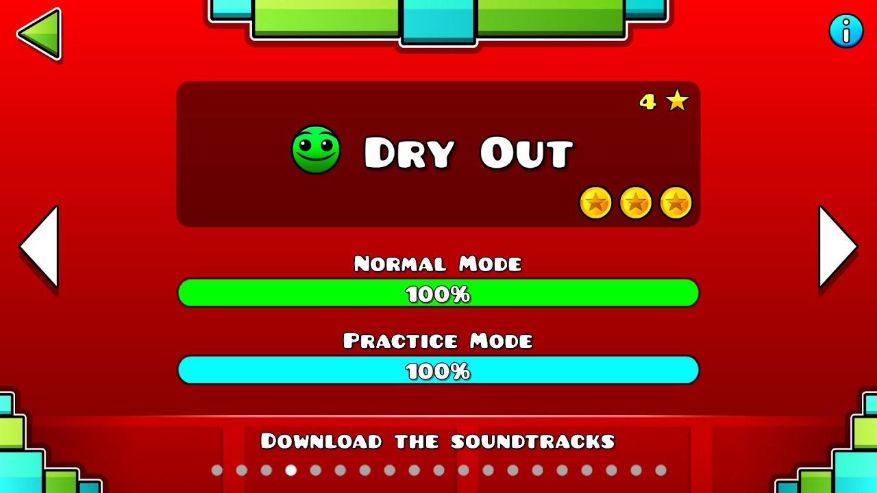 Geometry Dash - Dry Out All Coins