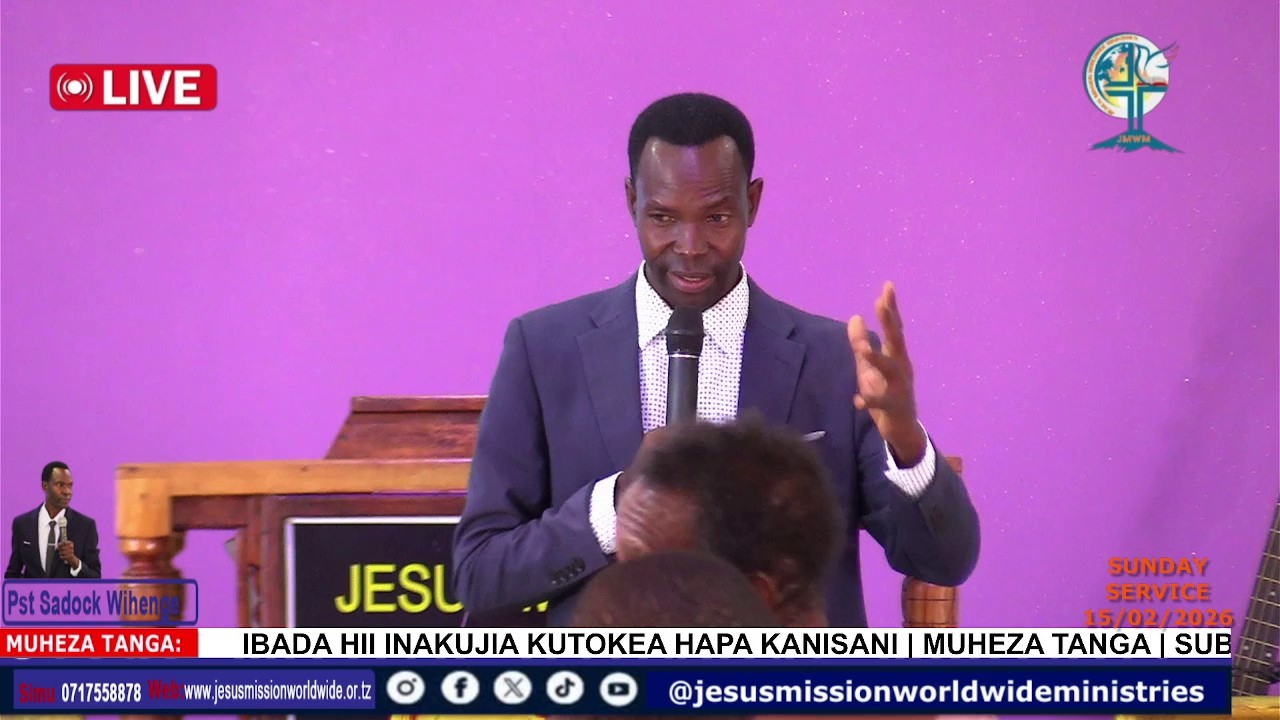 🔴#LIVE: SUNDAY SERVICE | 15/02/2026 | SUBJ: HOW GOOD IS TO BE BORN AGAIN | JESUS MISSION WORLDWIDE..