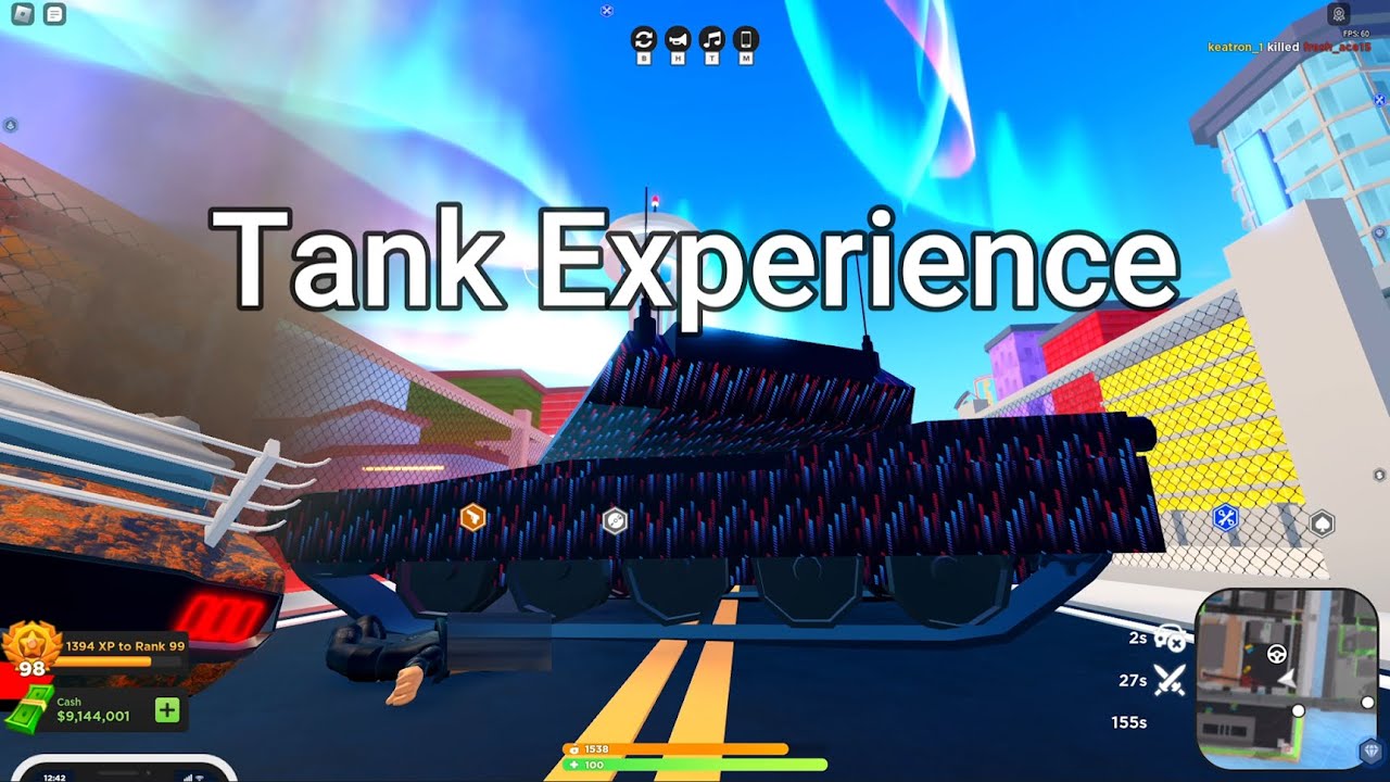 Roblox Mad City Tank Experience