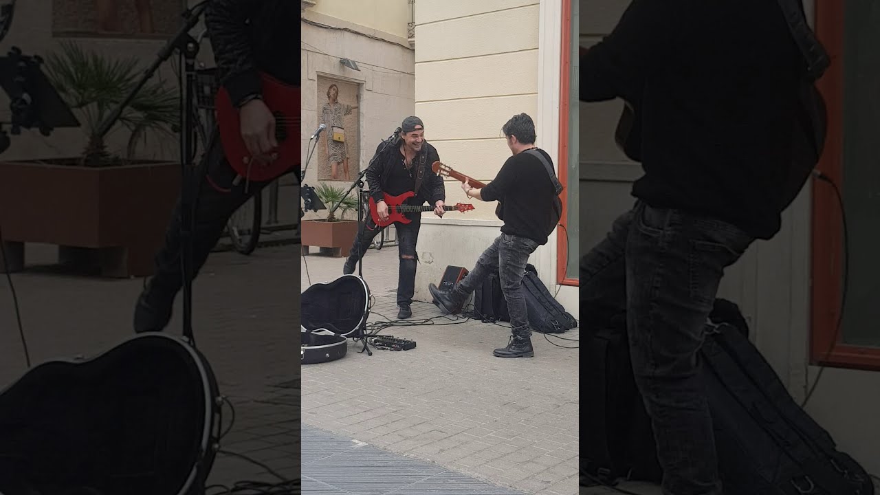 David Palau y Nacho Romero en la calle
