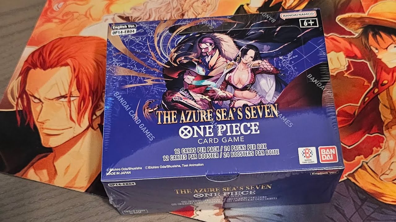 One Piece CG: The Azure Sea's Seven | Booster Box Opening | Box #2