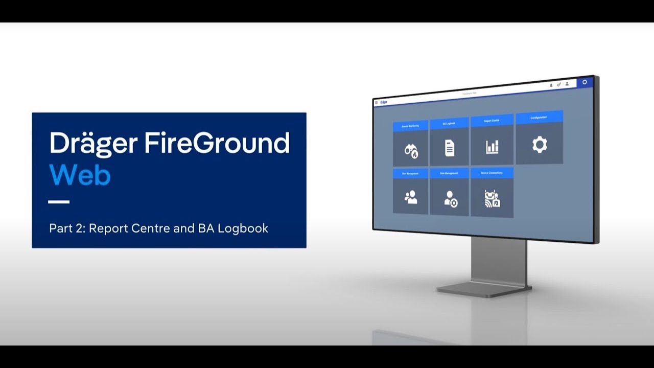 Dräger FireGround Web - Rapor Merkezi ve SC Kayıt Defteri | Dräger Türkiye