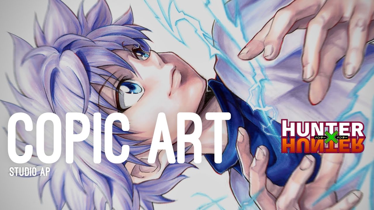 【H×H】キルア ゾルディック 描いてみた | Drawing KILLUA ZAOLDYEEK | HUNTER×HUNTER