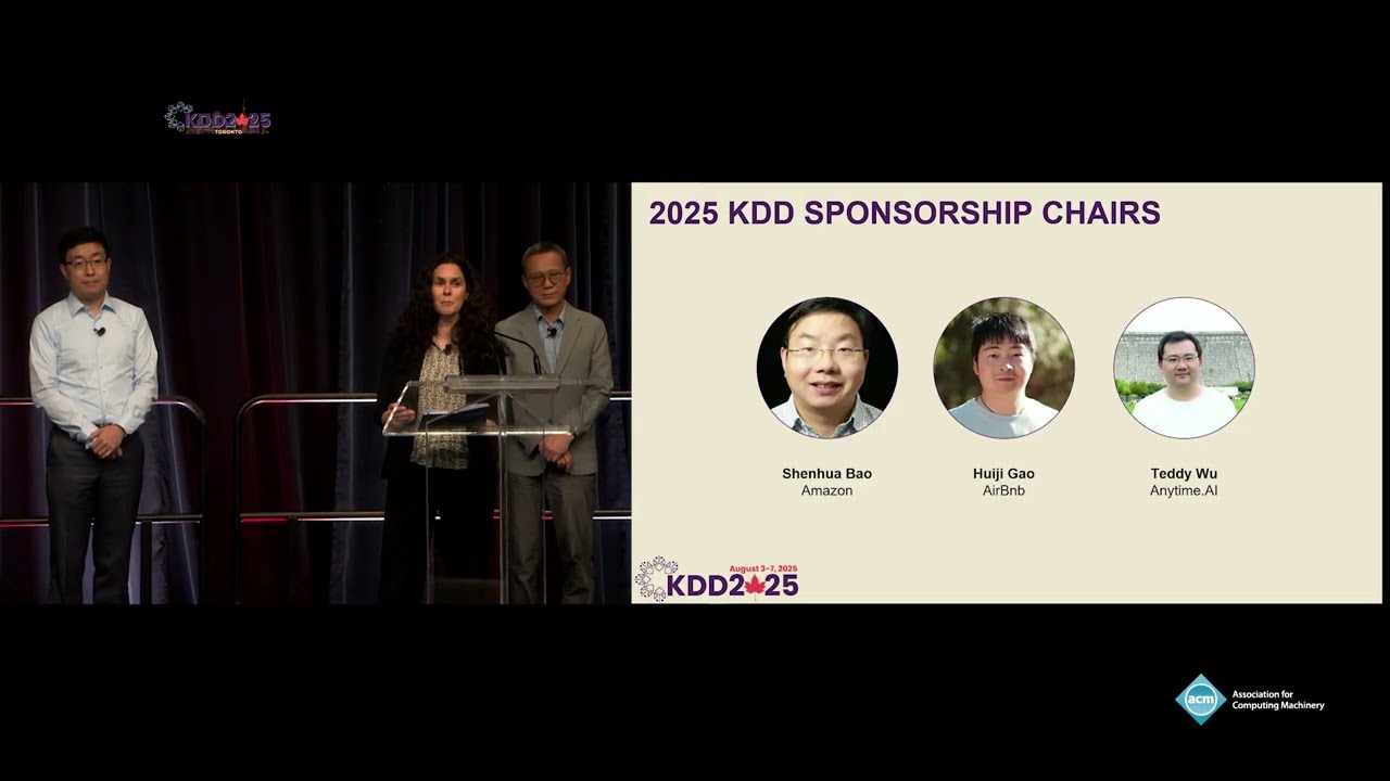 KDD 2025 - Opening Ceremony