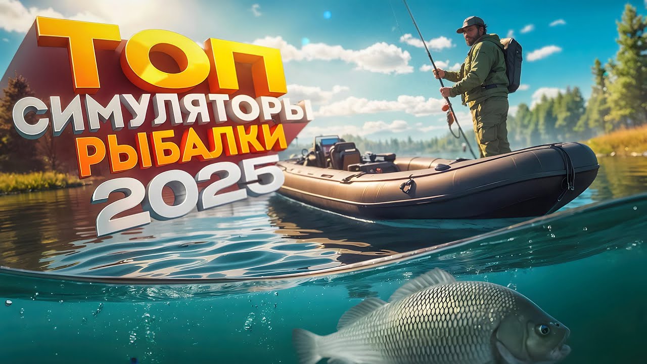 ТОП 10 Лучших симуляторов рыбалки на пк в 2025, для настоящих рыбаков!